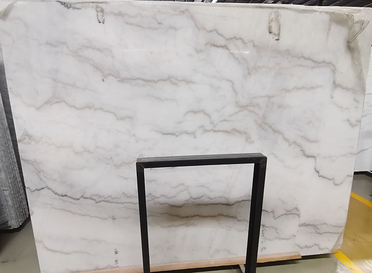 5I guangxi white marble slab