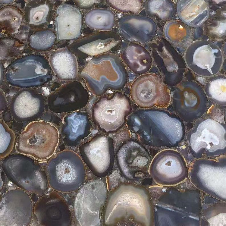 color grey agate marble