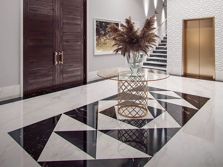 5 Hom Marble Floor Designs uas tuaj yeem ua rau koj lub tsev vibrant thiab elegant