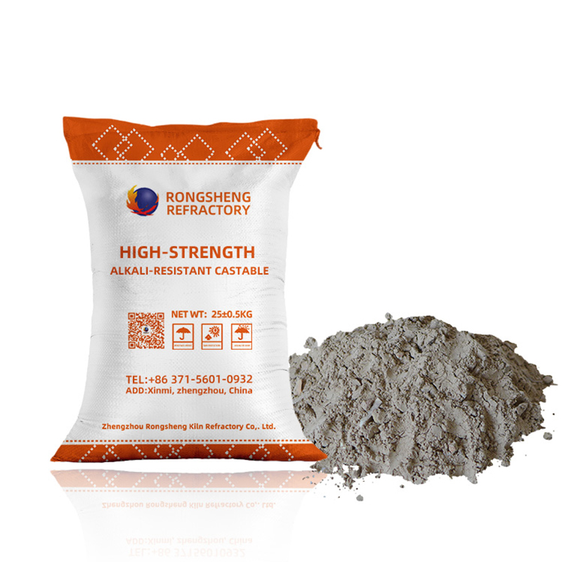 Low MOQ for Fire Clay Cement - High Strength Alkali Proof Castable For Industrial Kilns – Rongsheng