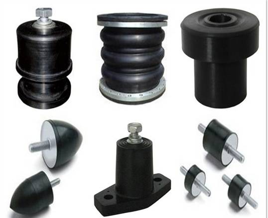 The characteristics and widespread application of rubber shock absorption products!