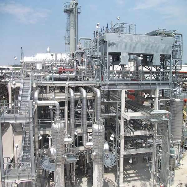Pabrik pemulihan LPG digunakake ing lapangan minyak lepas pantai