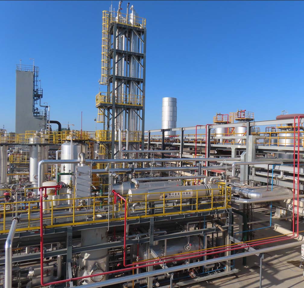 5MMSCMD natural gas treatment process proposal introduction