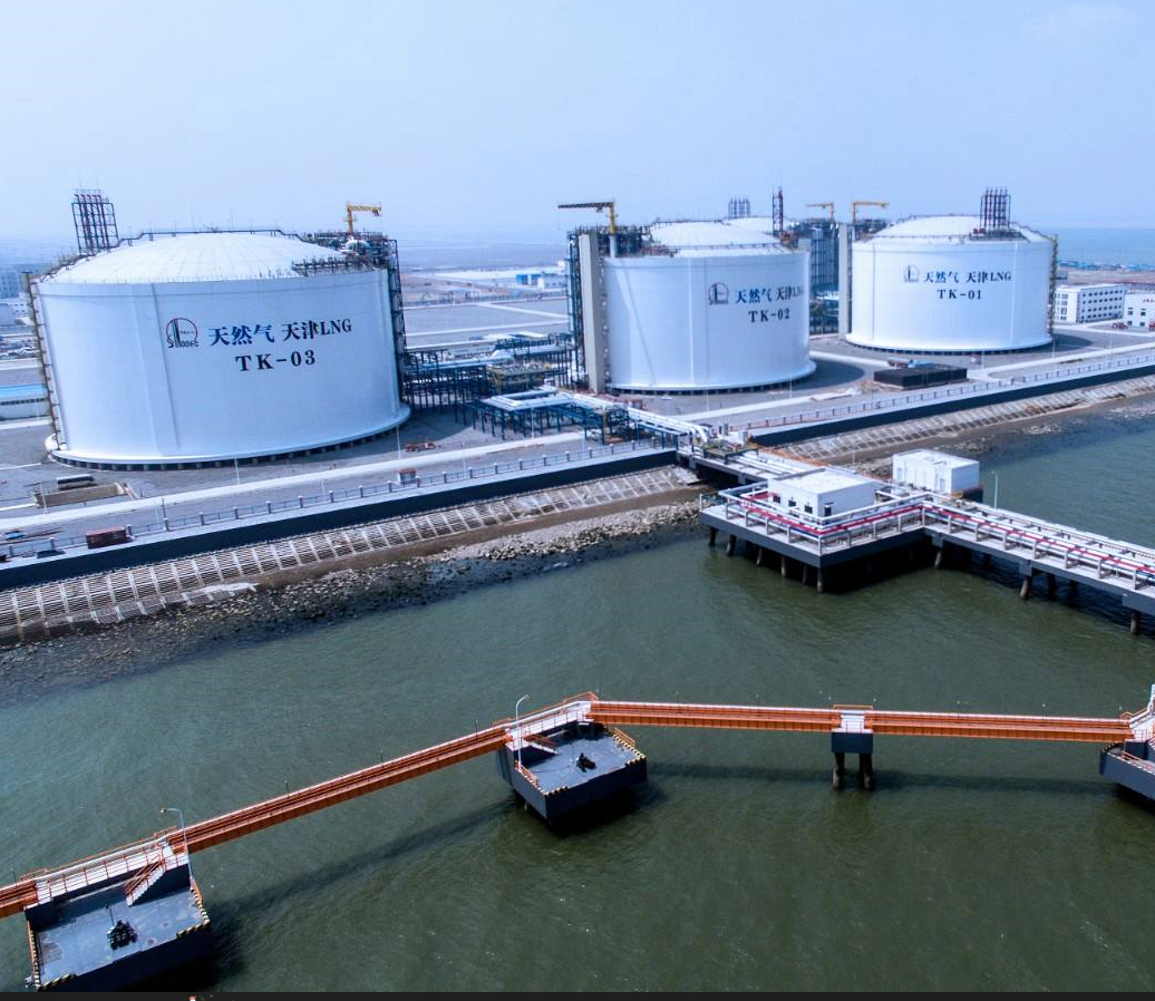 Entwécklung vum LNG Maart a China