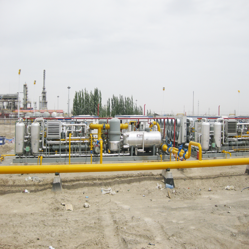  Process introduction of light oil recovery plant