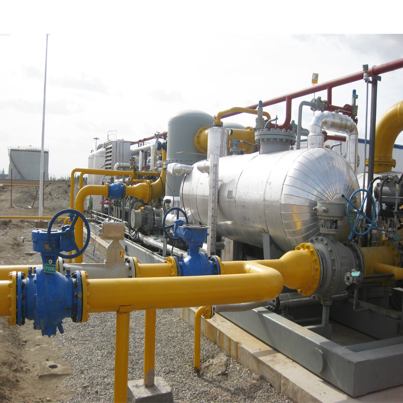Kort beskrivelse av prosessbrennergass (assosiert gass) lett hydrokarbongjenvinningsanlegg