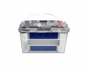 RDJSmart-batería de iones de litio Lifepo4, más de 6000 ciclos, 12V, 100Ah, 200Ah, 300Ah, fosfato de hierro y litio