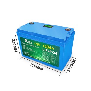 Baterai lifepo4 12V 100Ah siklus tinggi