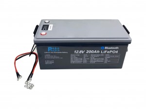 12v 100Ah 200Ah 300Ah Bateria recarregable Smart Bms Bluetooth d'ions de liti Lifepo4 per a cotxes de golf Ev