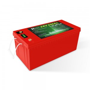 Uppladdningsbart litiumjonbatteri av högsta kvalitet 100ah 150ah 200ah MSDS-certifierat LiFePO4-batteri