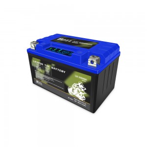 RDJ12V Najnovejša litij-železo-fosfatna zagonska baterija za motocikel, LFP baterija z globokim ciklom