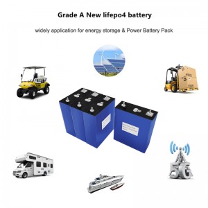باتری LiFePO4 8000 سیکل 3.2 ولت 280 ساعت برای نیروگاه خورشیدی منشوری LiFePO4