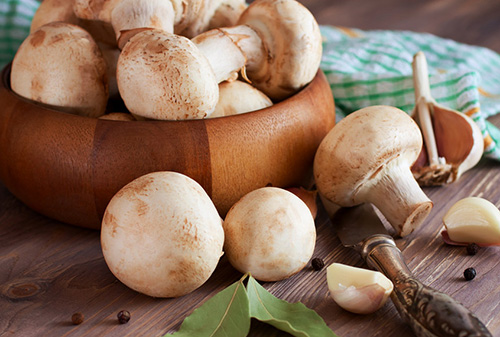 Pickled Button Mushrooms