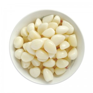 Peeled Garlic Cloves In Salted Water Garlic in Brine