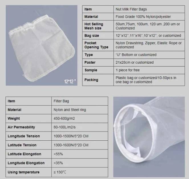20 Micron Nylon Micron Mesh Filter Bag Nylon Honey Filter Bags - China  Liquid Filter Bag, Liquid Filtration Bag