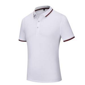 Factory Cheap Mens Packable Down Jacket - Cotton mens polo Shirt Uniform Polo Embroidery School Badge Polo T-Shirt – Ruisheng