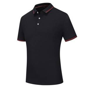Free sample for Long Sleeve Nightwear - Cotton mens polo Shirt Uniform Polo Embroidery School Badge Polo T-Shirt – Ruisheng