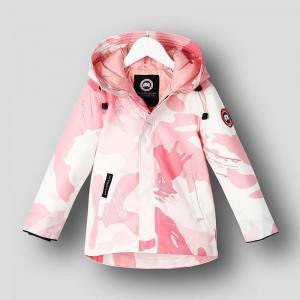 OEM/ODM China Kids T Shirt - Baby hooded camouflage duck down jacket – Ruisheng