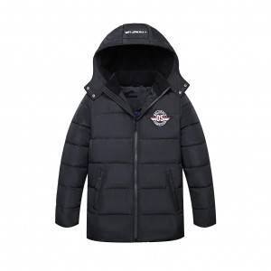 Boys hooded winter padded down jacket