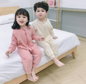 Reasonable price Childrens Polo Shirts Wholesale - Baby One Piece Cotton Long Sleeve Spring and Autumn Homewear – Ruisheng