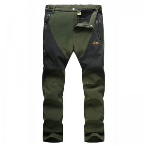 Outdoor Pants Casual Trekking Hiking Windproof Unisex Trousers Warm Plus Size Camping Climb Run Pants