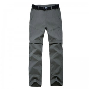 High Quality Custom Waterproof Mens Winter Outdoor/Hiking/Camping Pants with Detachable liner