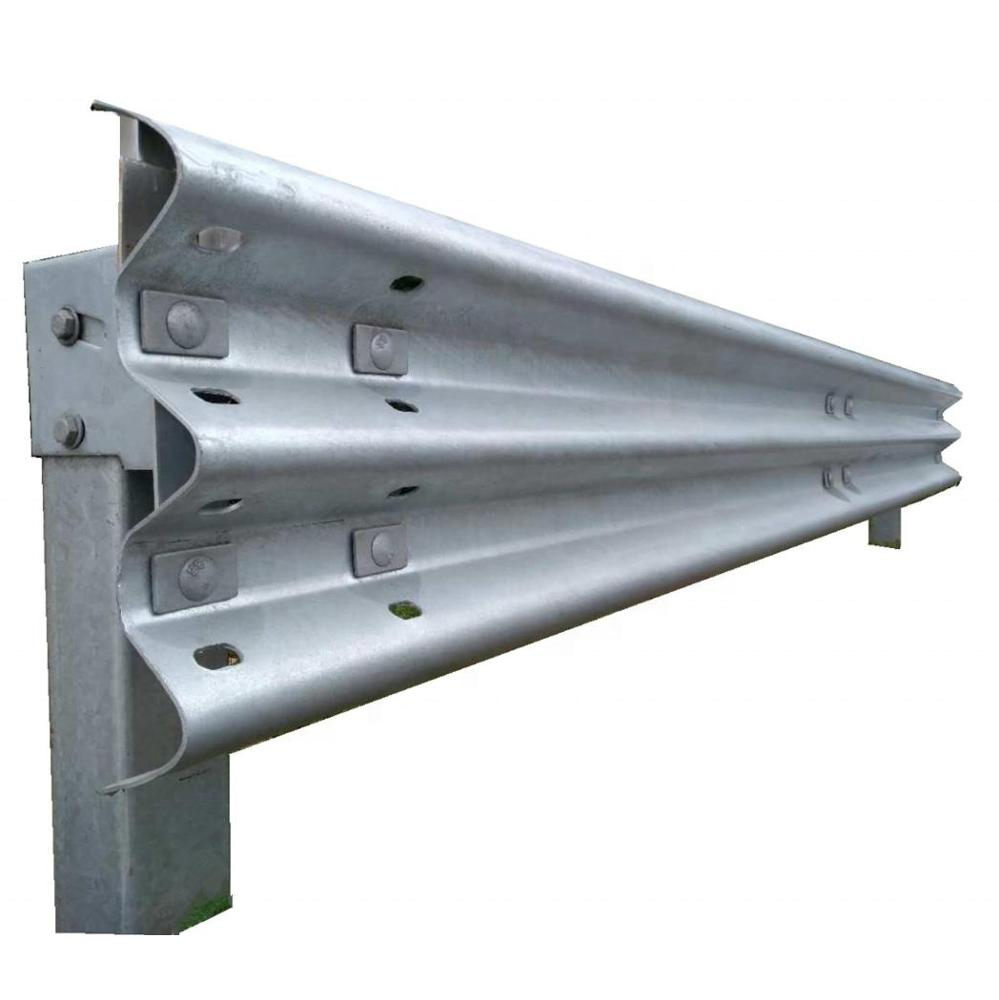 Corrugated beam guardrail Crash Barrier Post Steel Guardrail Posts Galvanized U Shape