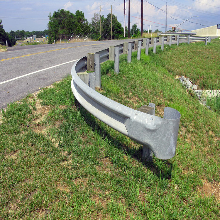 Corrugated beam guardrail Crash Barrier Post Steel Guardrail Posts Galvanized U Shape