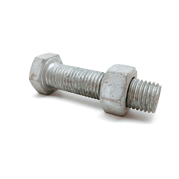 Q235 HDG grade 4.8 8,8 hex bolt din931 Featured Image