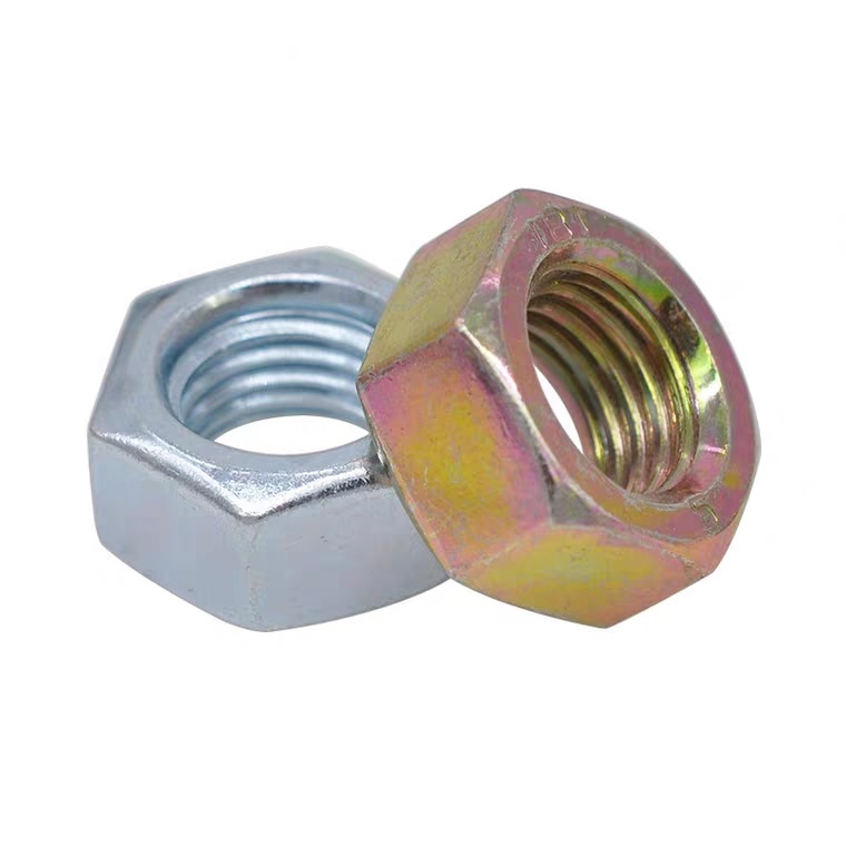 DIN934 Hexagon Bolt Carbon steel Stainless Steel SS304 316 Hex Nuts