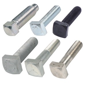 OEM/ODM Supplier Screws And Caps - square head bolt full thread T slot bolt –