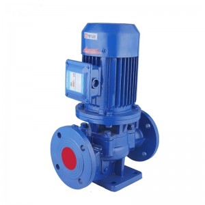ISG 32-200 3kw 32mm outlet vertical pipeline centrifugal electric water pump