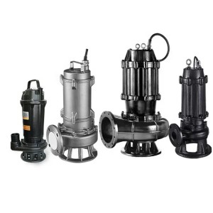Stainless steel Non-Clog sewage and sand dredge submersible mud pump