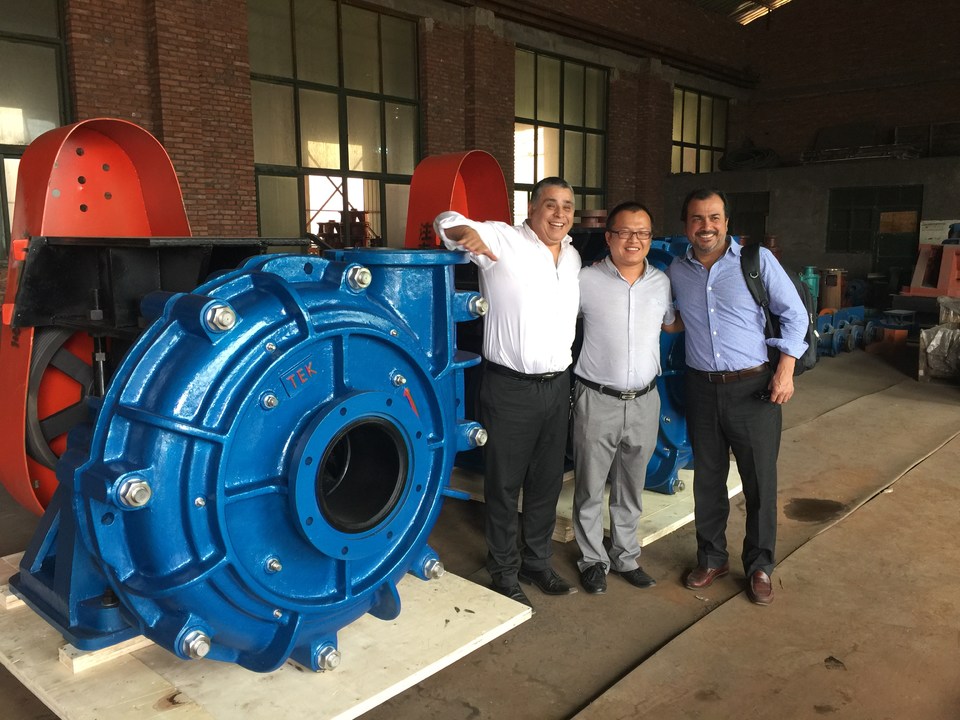 Famous Russian enterprises visited Shijiazhuang Ruite Pump Industry