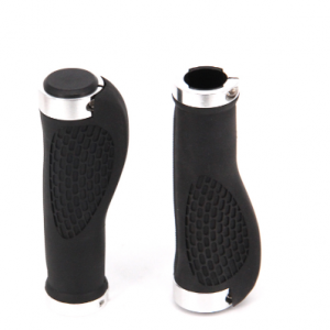 Factory Price China Non-Slip Silicone Foam MTB Grips with Durable Caps Bicycle Handlebar Grips Shockproof