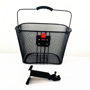Rapid Delivery for China Fashion Plastic Bicycle Basket with Handle
