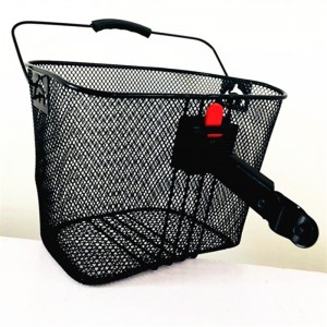 Wholesale Price China Manufacturers Wholesale Bicycle Basket Foldable Heavy Wire Folding Bike Front Basket