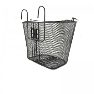Hot-selling China Good Quality Steel Wicker Plastic Bicycle Front Basket