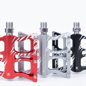 Anodized Colors Bicycle Pedal Three Sealed Bearing Alloy Bicycle Pedal MTB Pedal Mountain Bike