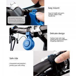 Bike handlebar bell electric bell for bicycle seriously loud voice cycle horns electronic bicycle horn