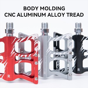Anodized Colors Bicycle Pedal Three Sealed Bearing Alloy Bicycle Pedal MTB Pedal Mountain Bike