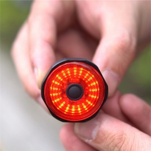 2019 High quality China Wireless Remote Control LED Steering Bike Tail Cycling Easy Mounting Waterproof Programming Bicycle Rear Light