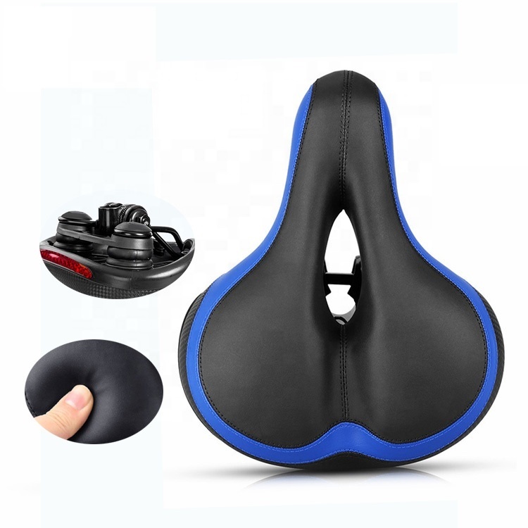 Manufacturing Companies for Kickstand - Comfort Mountain Bicycle Seat Wide Soft Dual Shock Absorbing Ball Cycling Bike Saddle – Ruito