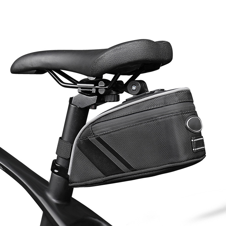 Factory wholesale Bike Wheel -  High Capacity Bike Saddle Bag 2021 For Cycle Reflective Stripe Waterproof Zipper Cycle Bag – Ruito