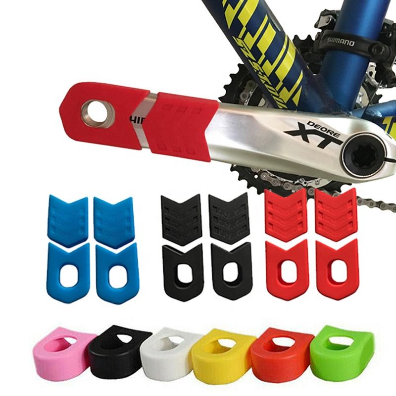 Factory made hot-sale Bike Shoes - Bicycle Crank Arm Protector Cover Universal Road Mountain Bike Crank Protective Silicone  – Ruito