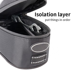 Renewable Design for China Polyester  Sports Travel Waterproof Bicycle Saddle Bag