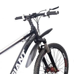Big Discount Bicycle Folding Front Rear Mudguard Adjustable Plastic Bicycle Mudguard