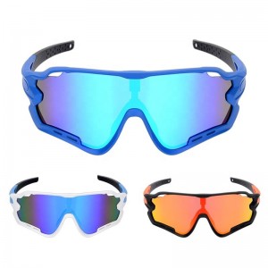 Polarized Sports bike Sunglasses bicycle Driving shades For Men  Unbreakable Frame cycling glasses