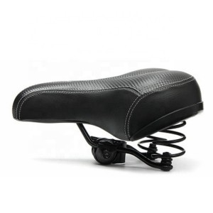 Ergonomic Bike Saddle Bicycle Seat, Bike Seat with Shockproof Spring and Punching Foam System,Cycling MTB Saddle