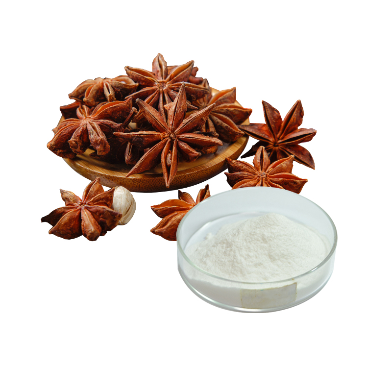 FACTORY SUPPLY PURE NATURAL ANISE EXTRACT, SHIKIMIC ACID 98%
